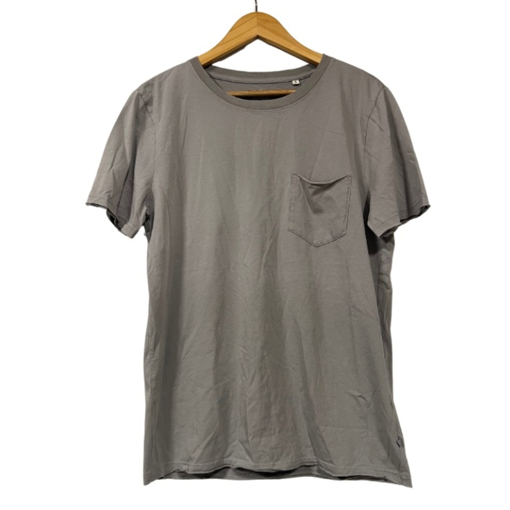 Ag Adriano Goldschmied Distressed Charcoal Short Sleeve Tee